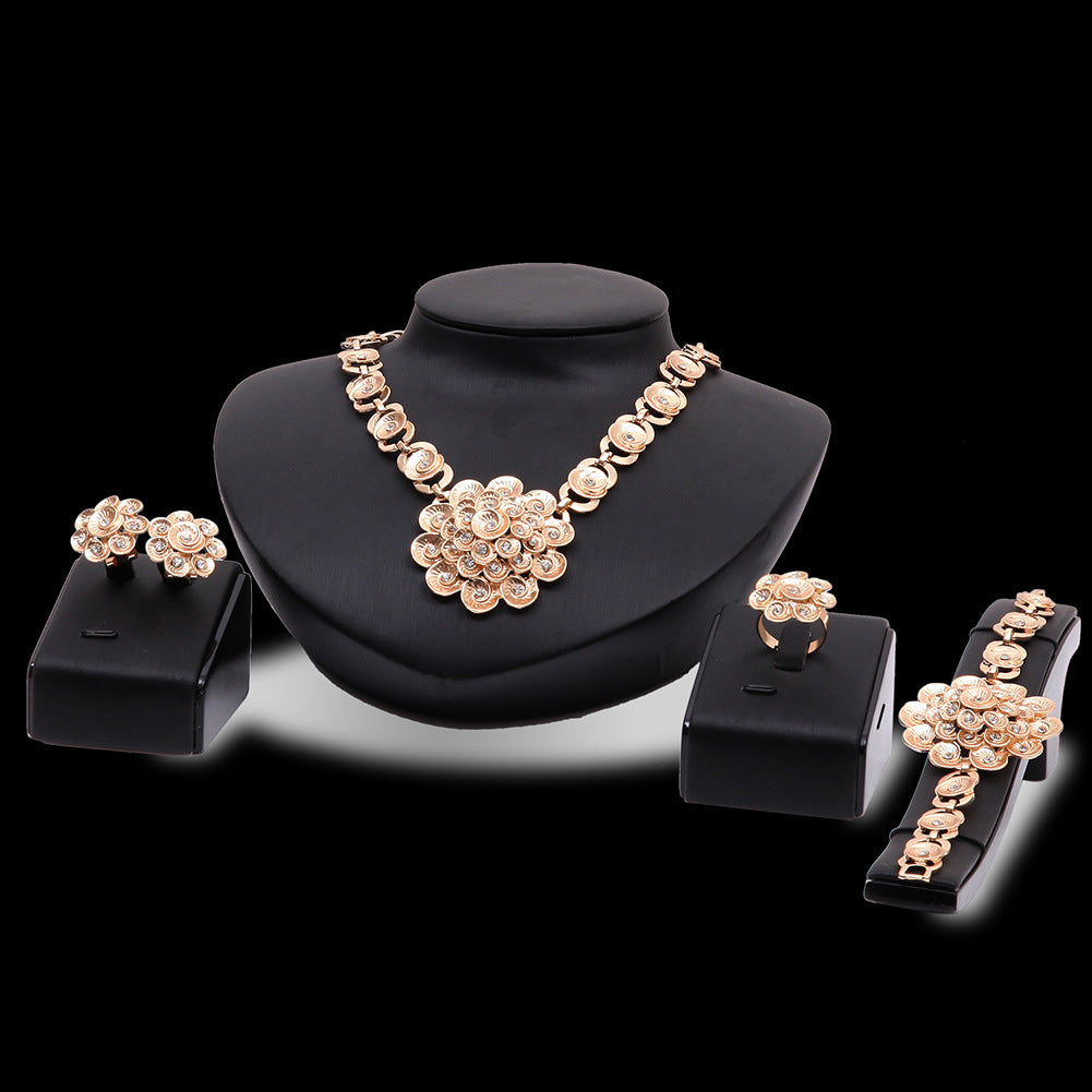 Floral Bloom Jewelry Set