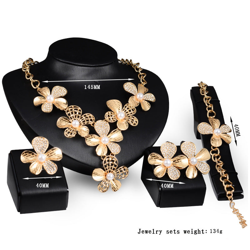 Petals of Elegance Jewelry Set