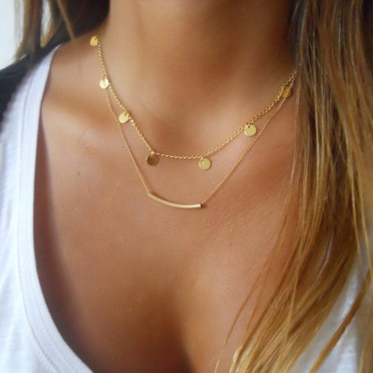 Dual Layer Fashion Necklace