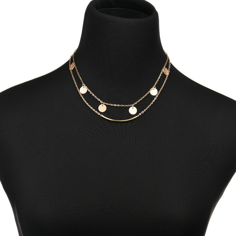 Dual Layer Fashion Necklace