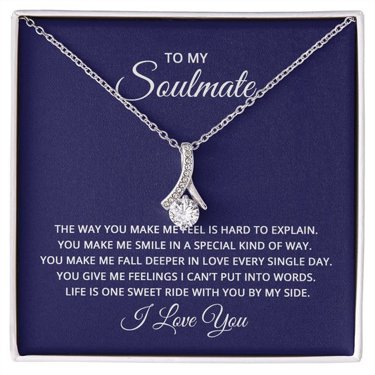 Alluring Beauty Necklace, To My Soulmate
