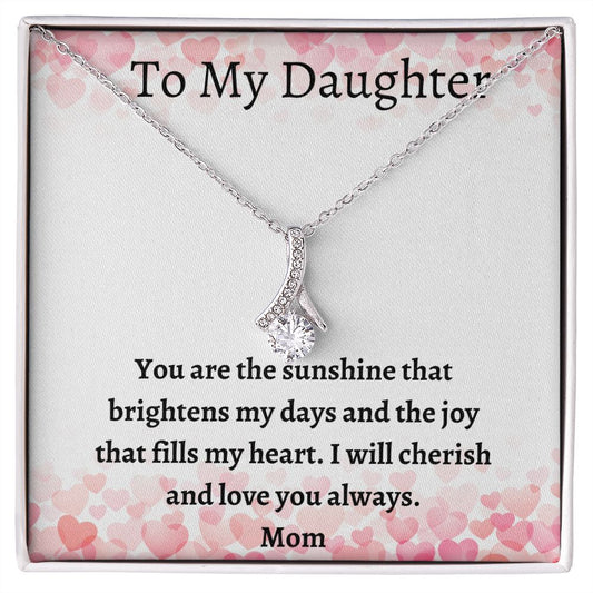 Alluring Beauty Necklace, To My Daughter from Mom