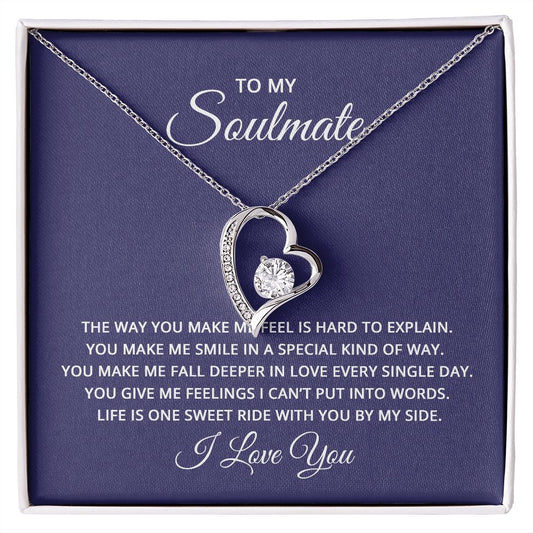 Forever Love Necklace, To My Soulmate